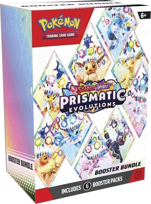 Prismatic Evolutions Booster Bundle 6 packs sealed