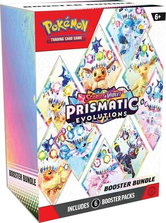 Prismatic Evolutions Booster Bundle 6 packs sealed
