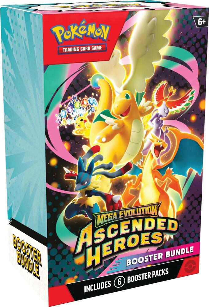 Ascended Heroes Booster Bundle 6 packs sealed